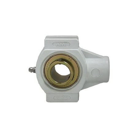 Ami Bearings SINGLE ROW BALL BEARING, 1-5/16'' ZINC WIDE SET SCREW WHITE NARROW SLOT TAKE-UP UCNTPL207-21MZ2W